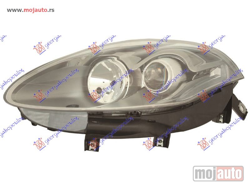 Glavna slika -  FAR ELEKTRICNI CRNI (PROVIDAN MIGAVAC) 2010- (DEPO) Levo Fiat bravo 07-14 -dostupno - MojAuto