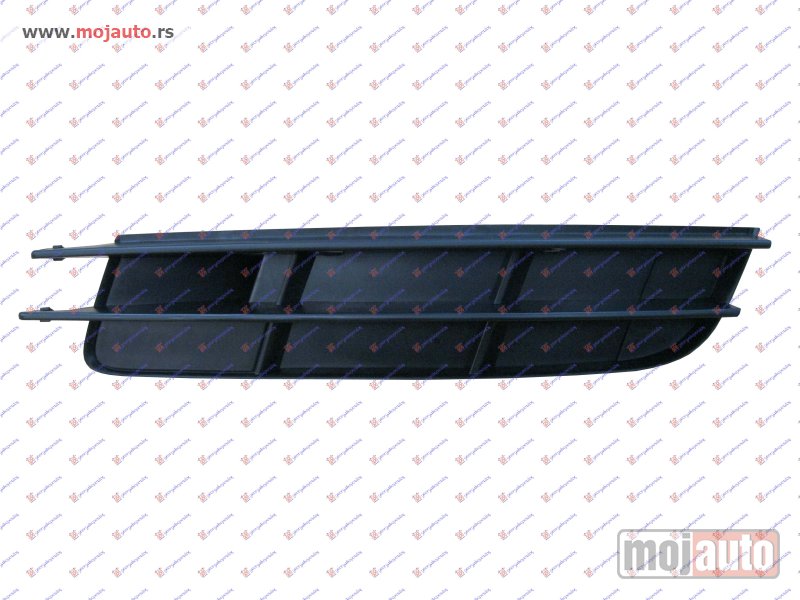 Glavna slika -  RESETKA PREDNJEG BRANIKA Levo Audi q7 06-09 -dostupno - MojAuto