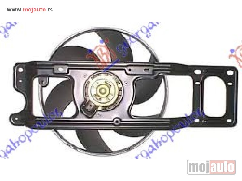 Glavna slika -  VENTILATOR KOMPLET (BENZIN/DIZEL) (-AC) (30cm) Renault kangoo 98-03 -dostupno - MojAuto