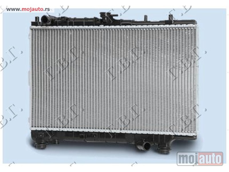 Glavna slika -  HLADNJAK MOTORA BENZIN (37.5x64) Kia sephia altiva 95-98 -dostupno - MojAuto