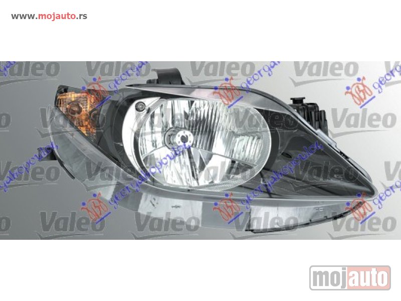 Glavna slika -  FAR JEDNO SOCIVO (VALEO) Desno Seat ibiza 08-12 -dostupno - MojAuto