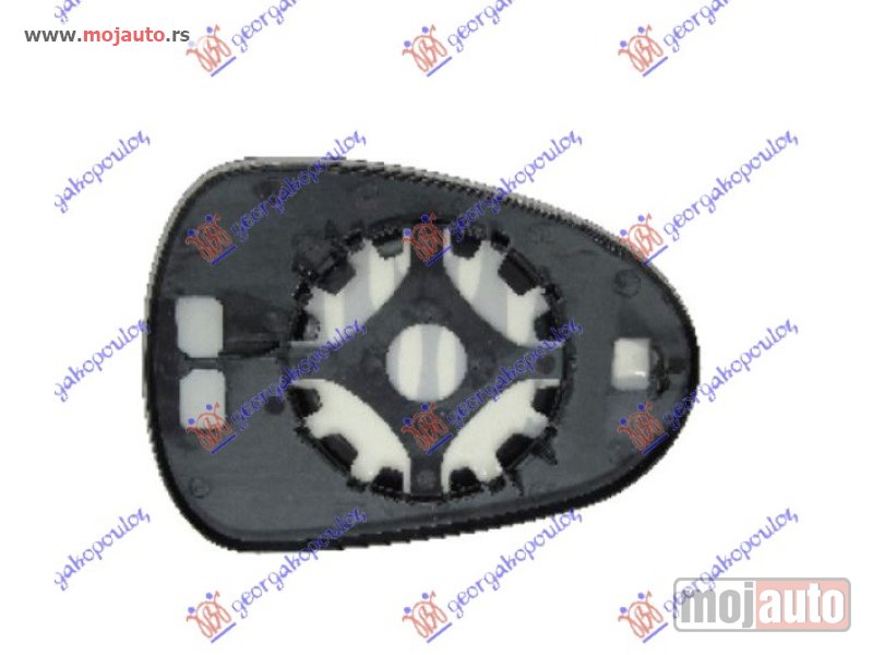 Glavna slika -  STAKLO RETROVIZORA (KONVEKSNO) Levo Seat ibiza 08-12 -dostupno - MojAuto