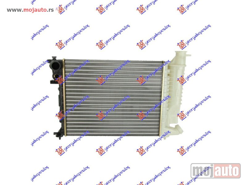 Glavna slika -  HLADNJAK MOTORA 1.1/1.4/1.6/1.8 (-AC) (46x38) (BEZ BRZE SPOJNICE) (VALEO) Peugeot 306 93-96 -dostupno - MojAuto