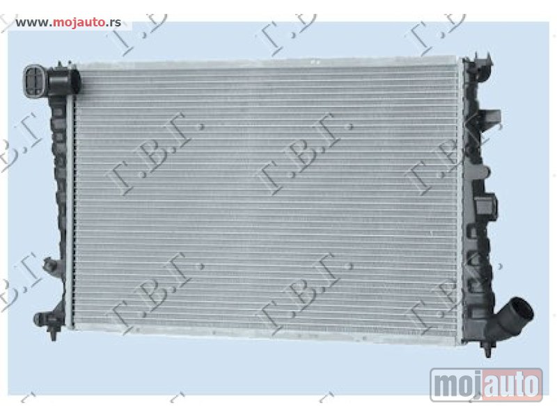 Glavna slika -  HLADNJAK MOTORA 1.6/1.8 (+AC) (61x38.6x26) Citroen xantia 93-01 -dostupno - MojAuto