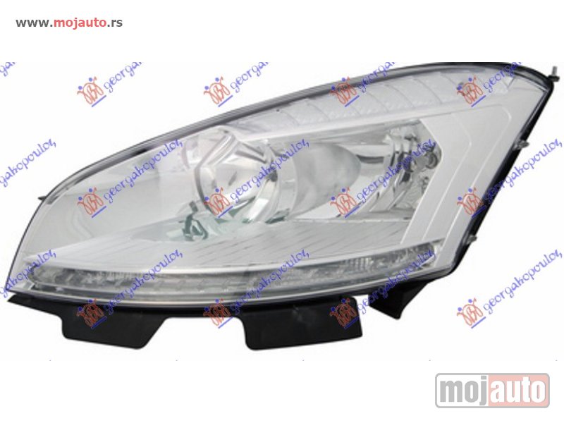 Glavna slika -  FAR ELEKTRICNI BELI MIGAVAC (SA MOTOROM) (TYC) Levo Citroen c4 picasso 07-14 -dostupno - MojAuto