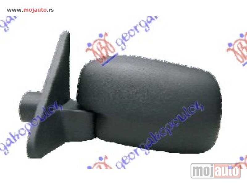 Glavna slika -  RETROVIZOR MEHANICKI Levo Renault express 92-94 -nedostupno - MojAuto