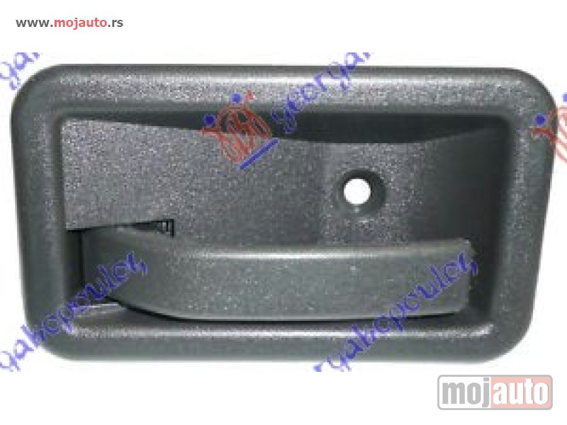 Glavna slika -  KVAKA PREDNJIH/ZADNJIH VRATA UNUTRASNJA SIVA Levo Renault 19 88-92 -dostupno - MojAuto