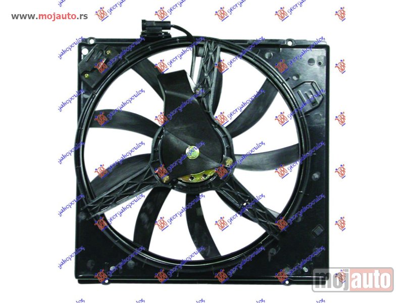 Glavna slika -  VENTILATOR HLADNJAKA KOMPLET (BENZIN) (+AC) Renault twingo 92-98 -dostupno - MojAuto