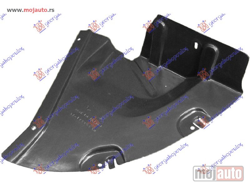 Glavna slika -  POTKRILO (PREDNJI DEO) PLASTICNO Levo Iveco daily 00-07 -dostupno - MojAuto