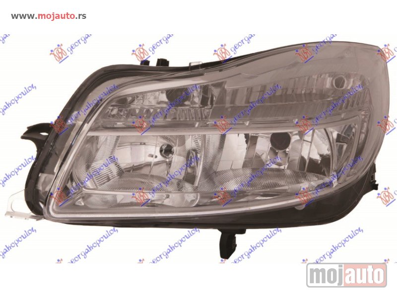 Glavna slika -  FAR ELEKTRICNI (H1/H7) (TYC) Levo Opel insignia 08-13 -dostupno - MojAuto