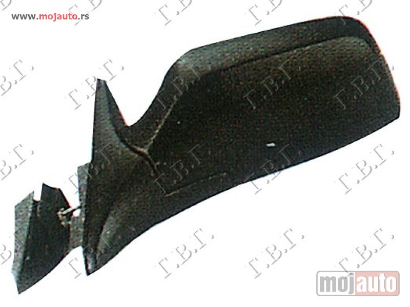 Glavna slika -  RETROVIZOR MEHANICKI SA SAJLOM Levo Renault 21 86-89 -dostupno - MojAuto