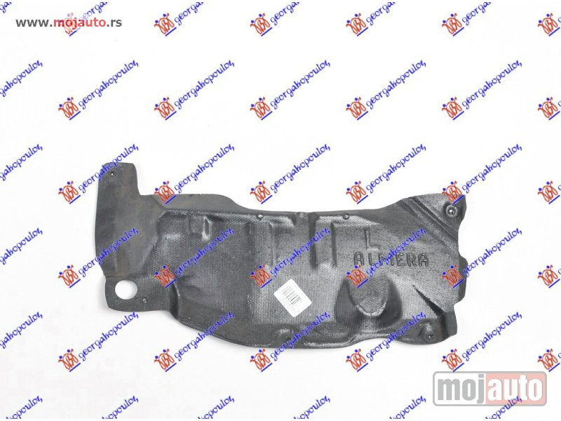 Glavna slika -  ZASTITA MOTORA DONJA PLASTICNA Levo Nissan almera (n15) h/b 96-98 -dostupno - MojAuto