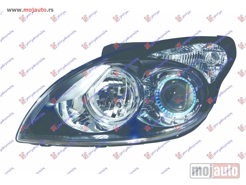 Glavna slika -  FAR ELEKTRICNI CRNI (DEPO) Levo Hyundai i30 07-12 -dostupno - MojAuto