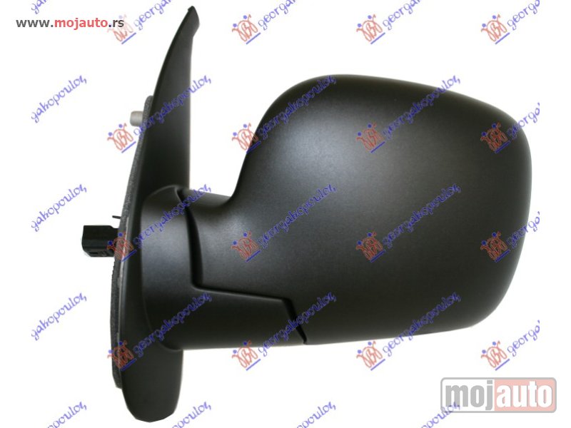 Glavna slika -  RETROVIZOR ELEKTRICNI SA GREJACEM (KONVEKSNO STAKLO) Levo Renault kangoo 08-13 -dostupno - MojAuto