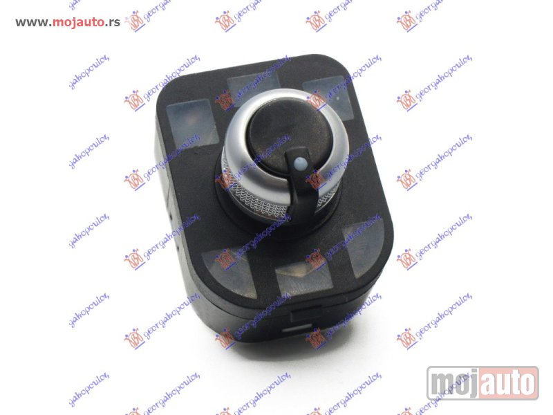 Glavna slika -  PREKIDAC ZA RETROVIZOR HROM (4 PIN) Audi a1 10-14 -dostupno - MojAuto
