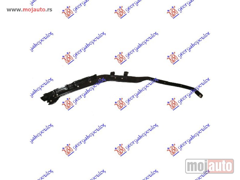 Glavna slika -  NOSAC PREDNJEG BRANIKA METALNI Levo Mitsubishi outlander 03-07 -dostupno - MojAuto