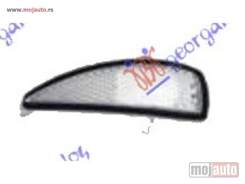 Glavna slika -  MIGAVAC U RETROVIZORU Levo Honda civic h/b-l/b 06-12 -dostupno - MojAuto