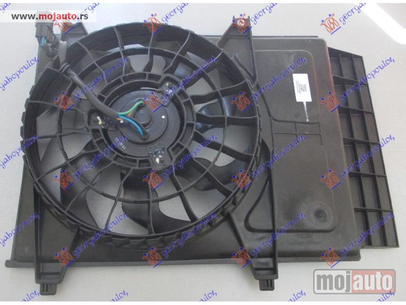 Glavna slika -  VENTILATOR HLADNJAKA KOMPLET BENZIN Opel agila 08-14 -dostupno - MojAuto