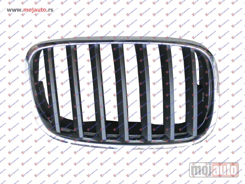 Glavna slika -  PVC MASKA HROM/CRNI PM Desno Bmw x6 (e71) 08-14 -dostupno - MojAuto