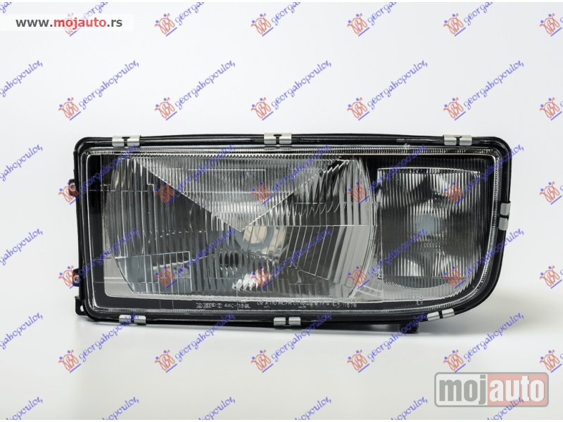 Glavna slika -  FAR ELEKTRICNI BELI MIGAVAC (SA MAGLENKOM) (H4/H1) (DEPO) Levo Mercedes actros 96-02 -dostupno - MojAuto