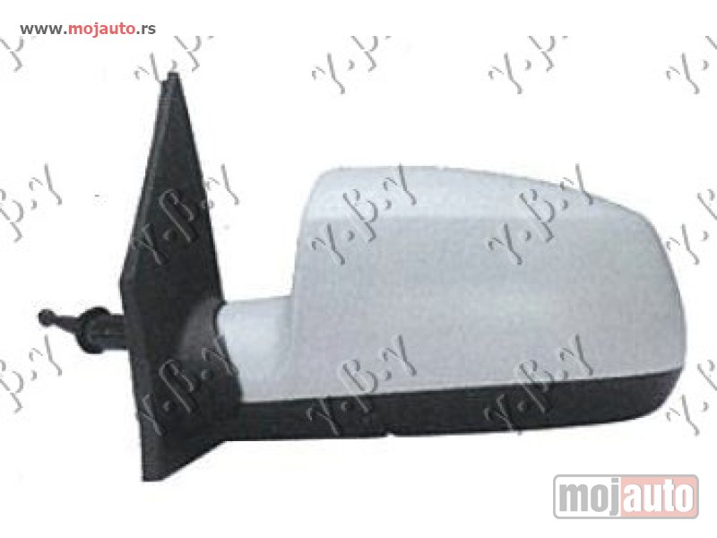 Glavna slika -  RETROVIZOR MEHANICKI SA SAJLOM (A KVALITET) (KONVEKSNO STAKLO) Levo Kia rio 05-11 -dostupno - MojAuto