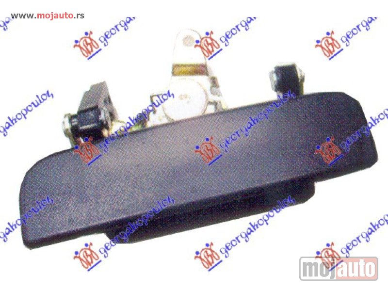 Glavna slika -  KVAKA GEPEK VRATA CRNA Mazda p/u 2/4wd 86-94 -dostupno - MojAuto