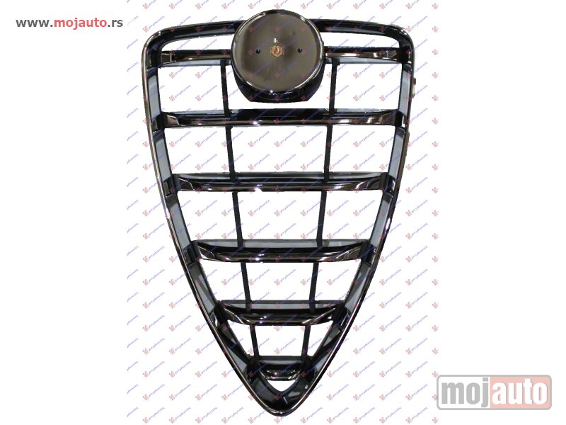 Glavna slika -  PVC MASKA HROM 2013- Alfa romeo mito 08- -dostupno - MojAuto