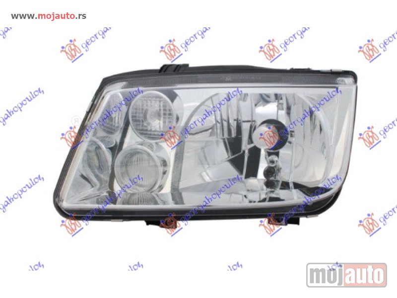 Glavna slika -  FAR SA MAGLENKOM (TYC) Levo Vw bora 98-05 -dostupno - MojAuto