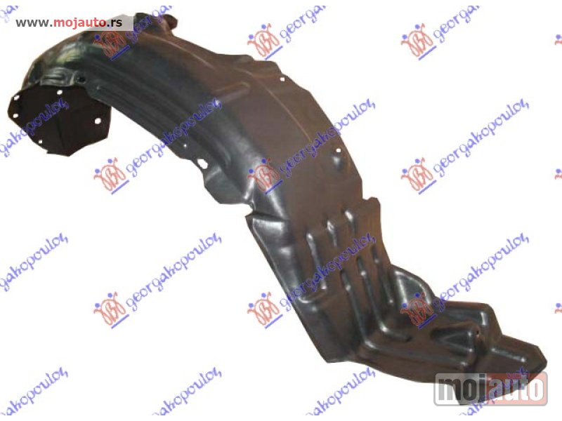 Glavna slika -  POTKRILO PLASTICNO Desno Toyota corolla (e 9) l/b 88-91 -nedostupno - MojAuto