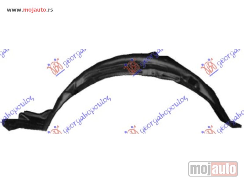 Glavna slika -  POTKRILO PLASTICNO Levo Toyota corolla (e 9) sdn 88-91 -dostupno - MojAuto