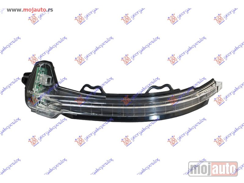 Glavna slika -  MIGAVAC U RETROVIZORU (LED) Levo Audi a4 18-19 -dostupno - MojAuto