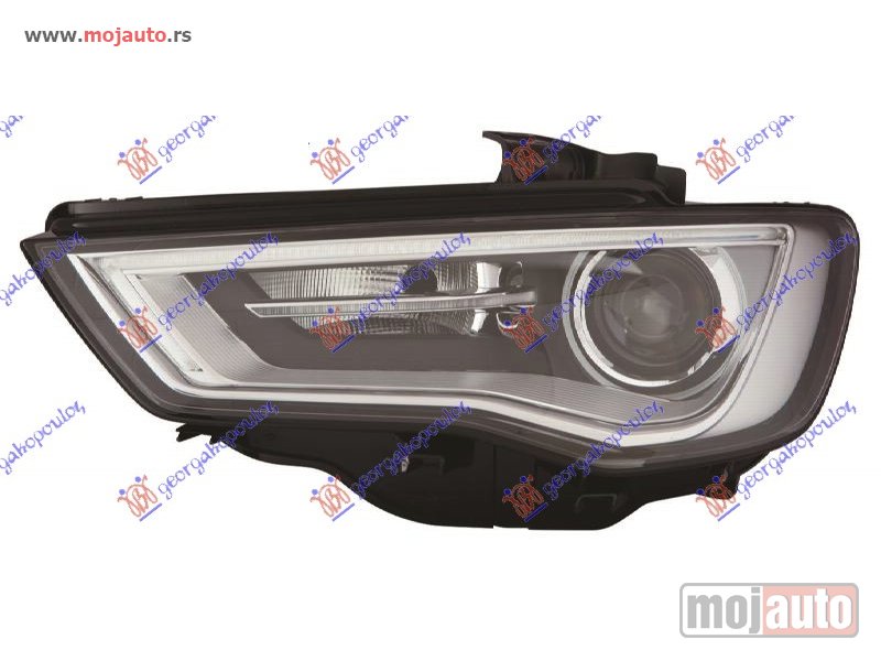 Glavna slika -  FAR Bi-XENON SA LED DNEVNIM SVETLOM (DEPO) Levo Audi a3 3d/sportback 12-16 -dostupno - MojAuto