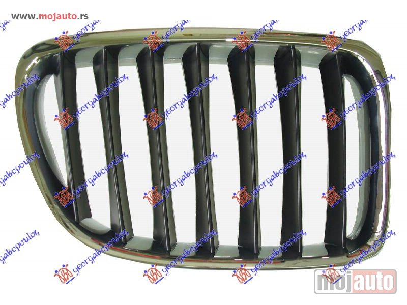 Glavna slika -  PVC MASKA HROM/CRNA Desno Bmw x1 (e84) 13-15 -dostupno - MojAuto
