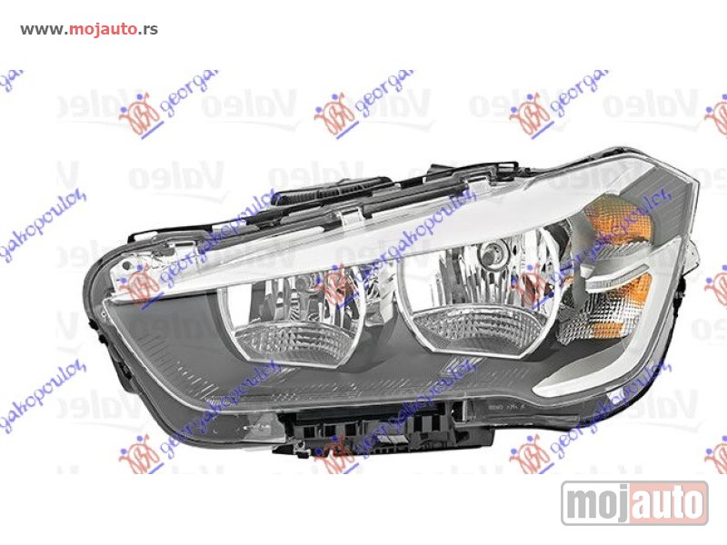 Glavna slika -  FAR ELEKTRICNI SA LED DNEVNIM SVETLOM (VALEO) Levo Bmw x1 (f48) 19-22 -dostupno - MojAuto