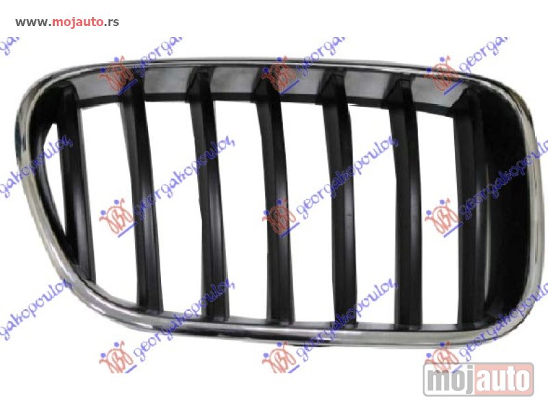 Glavna slika -  PVC MASKA HROM/CRNA Desno Bmw x3 (f25) 11-14 -dostupno - MojAuto