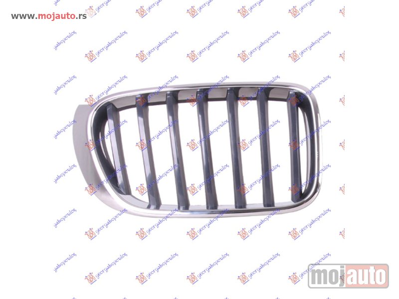 Glavna slika -  PVC MASKA HROM/CRNA Desno Bmw x4 (f26) 14-18 -dostupno - MojAuto