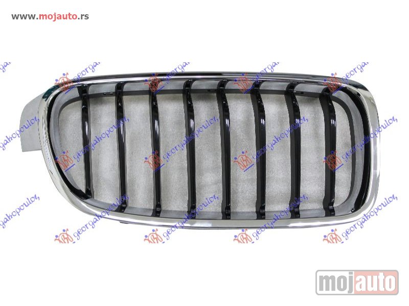Glavna slika -  PVC MASKA HROM/CRNA SPORT Desno Bmw series 3 (f30/f31) sdn/s.w. 12-14 -dostupno - MojAuto