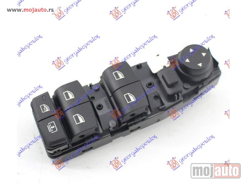 Glavna slika -  PREKIDAC U PREDNJIM VRATIMA (4 TASTERA) (6 PIN) Levo Bmw series 5 (f10/11) 13-16 -dostupno - MojAuto