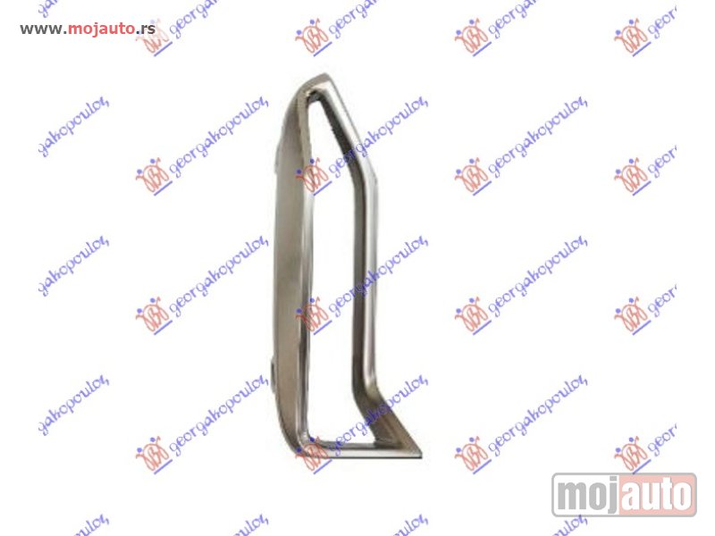 Glavna slika -  LAJSNA RESETKE PREDNJEG BRANIKA VERTIKALNA HROM (M340i/M340ix) Desno Bmw series 3 (g20/g21) sdn/s.w. 18-22 -dostupno - MojAuto