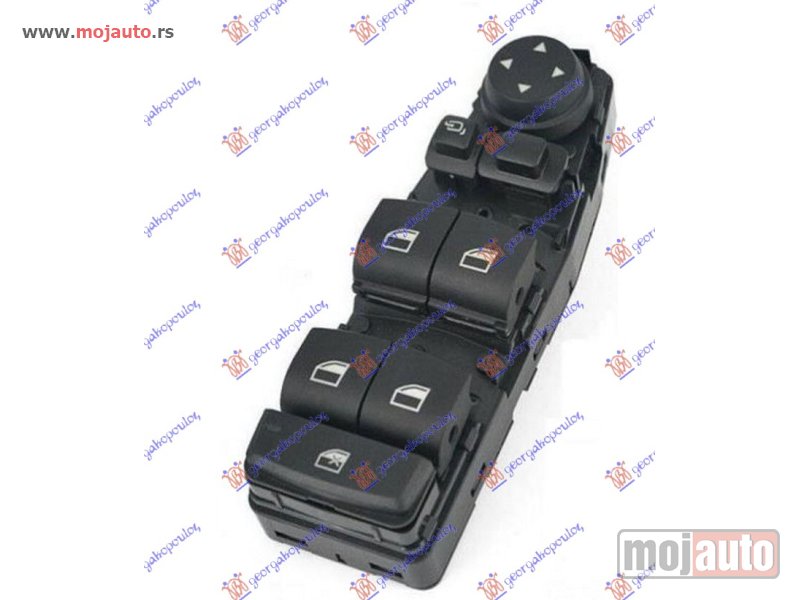 Glavna slika -  PREKIDAC U PREDNJIM VRATIMA (4 TASTERA) (ELEKTRO-SKLOPIV) (8 PIN) Levo Bmw series 2 (f45/f46) active/gran tourer 17-21 -dostupno - MojAuto
