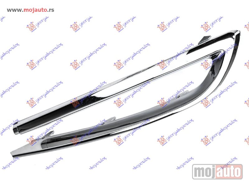 Glavna slika -  LAJSNA ZADNJEG BRANIKA (SEDAN) HROM (LUXURY) Desno Bmw series 5 (f10/11) 13-16 -dostupno - MojAuto