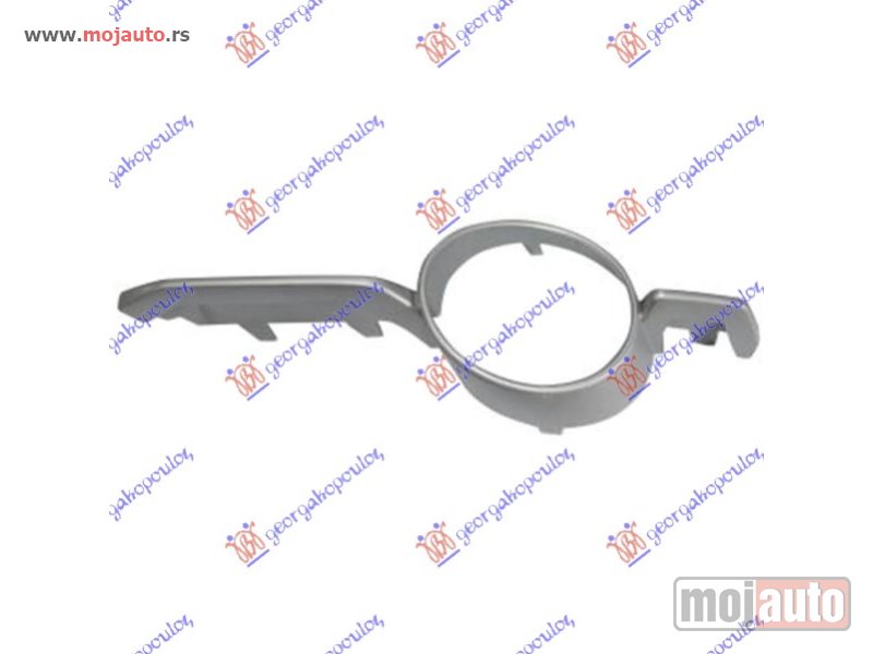 Glavna slika -  OKVIR MAGLENKE SREBRNI -12 Levo Bmw x6 (e71) 08-14 -dostupno - MojAuto