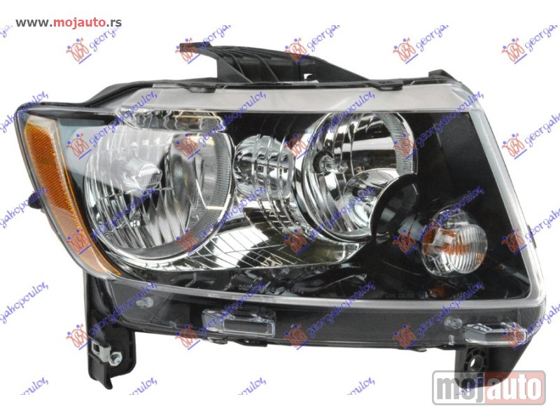 Glavna slika -  FAR CRNI (DEPO) Desno Jeep compass 11-16 -dostupno - MojAuto