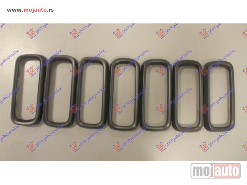 Glavna slika -  PVC MASKA SIVA (SET 7 KOM) Jeep renegade 14-18 -dostupno - MojAuto