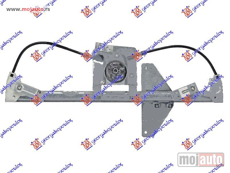 Glavna slika -  PODIZAC PREDNJEG PROZORA ELEKTRICNI (BEZ MOTORA) 5 VRATA (A KVALITET) Levo Citroen c3 13-16 -nedostupno - MojAuto