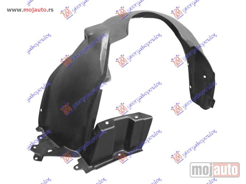 Glavna slika -  POTKRILO PLASTICNO Desno Citroen c1 14- -dostupno - MojAuto