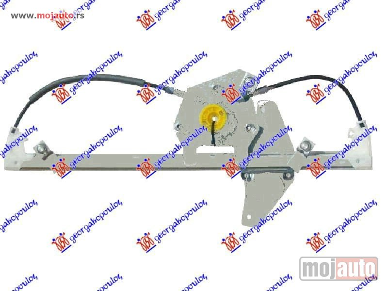Glavna slika -  PODIZAC PREDNJEG PROZORA ELEKTRICNI (BEZ MOTORA) 5 VRATA Desno Citroen c3 16-24 -dostupno - MojAuto