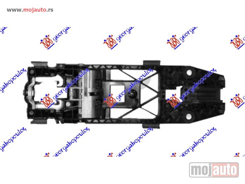 Glavna slika -  KVAKA PREDNJIH VRATA SPOLJASNJA (UNUTRASNJI NOSAC) Levo Vw golf vi 08-13 -dostupno - MojAuto