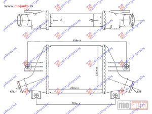 NOVI: delovi  HLADNJAK INTERKULERA 1.6-1.8 HDi DIZEL (250x220x64) Mitsubishi asx 10-14 -dostupno