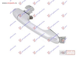 NOVI: delovi  KVAKA PREDNJIH (& ZADNJIH L=D) VRATA SPOLJASNJA SATEN HROM Desno Fiat 500 x 19- -dostupno